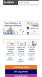 Mobile Screenshot of eurofinsgenomics.com